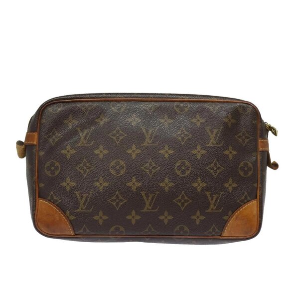 LOUIS VUITTON Monogram Compiegne 28 Clutch Bag - Picture 3 of 16